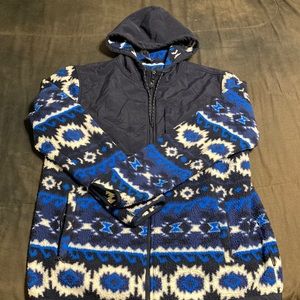 American eagle Sherpa jacket men’s large